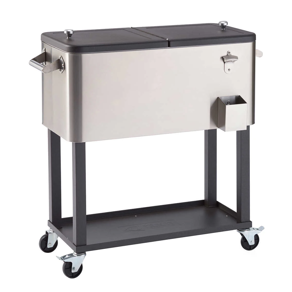 Trinity - Glacière en acier inoxydable avec couvercle - 94,6 L (100 pte) - Image 7