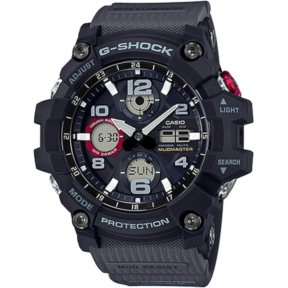 Casio - Montre moderne GSG100-1A8 G-Shock