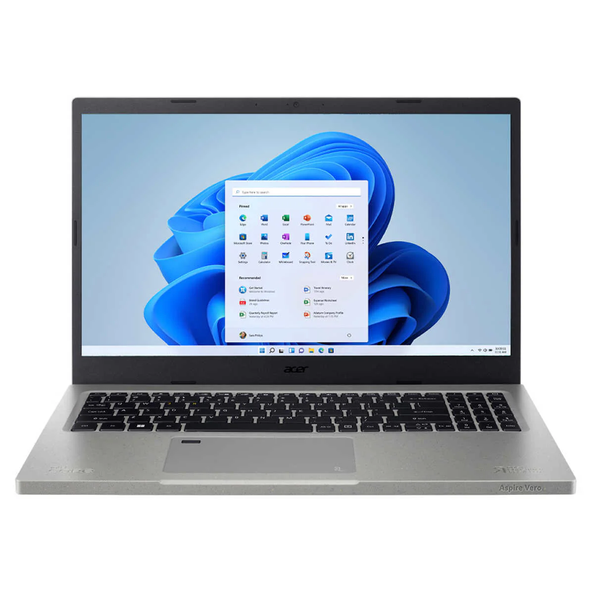 Acer – Ensemble ordinateur portable Intel Evo Aspire Vero AV15-52-791N, i7-1255U - Image 2