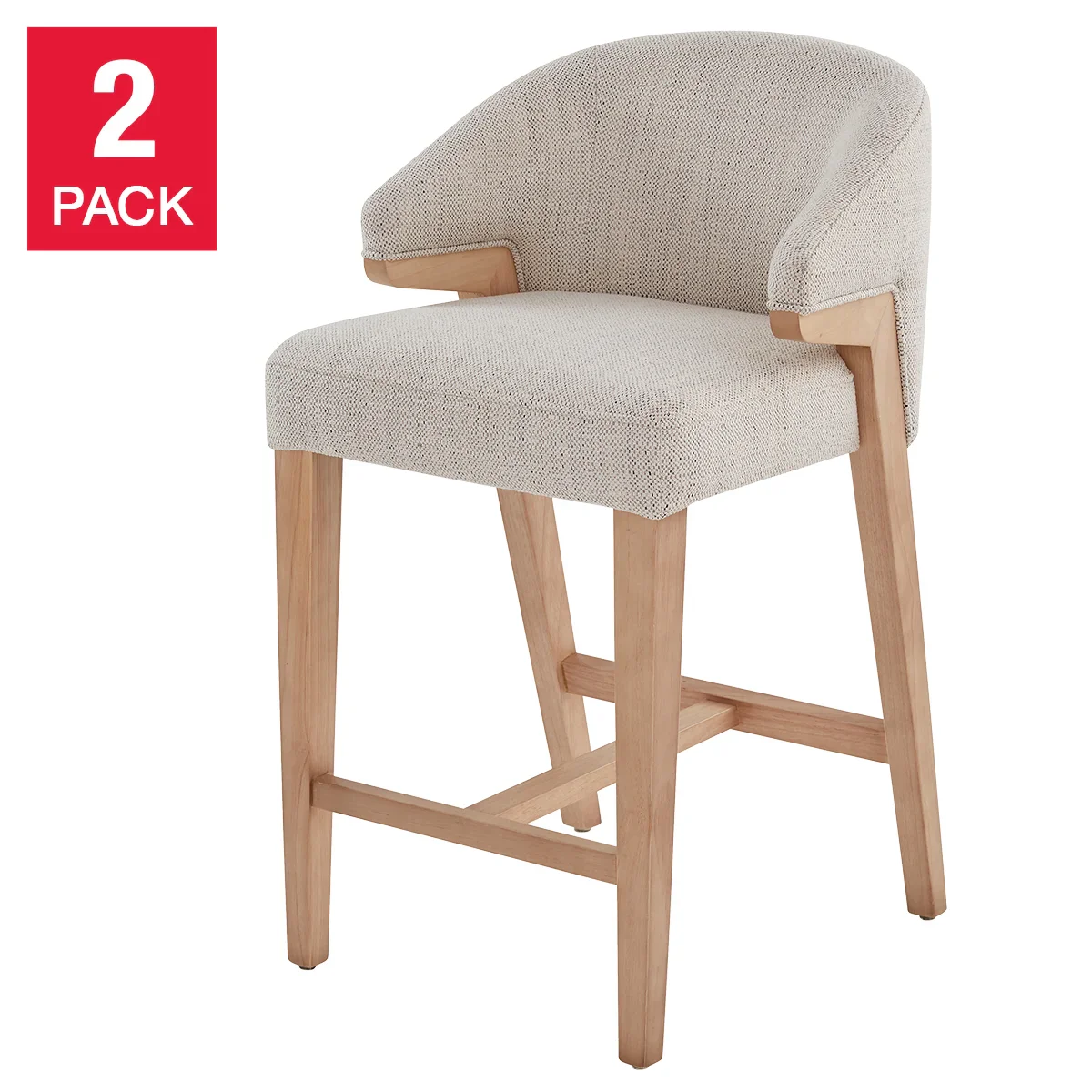 Aiden & Ivy - Tabourets de bar en tissu, paquet de 2 - Image 9