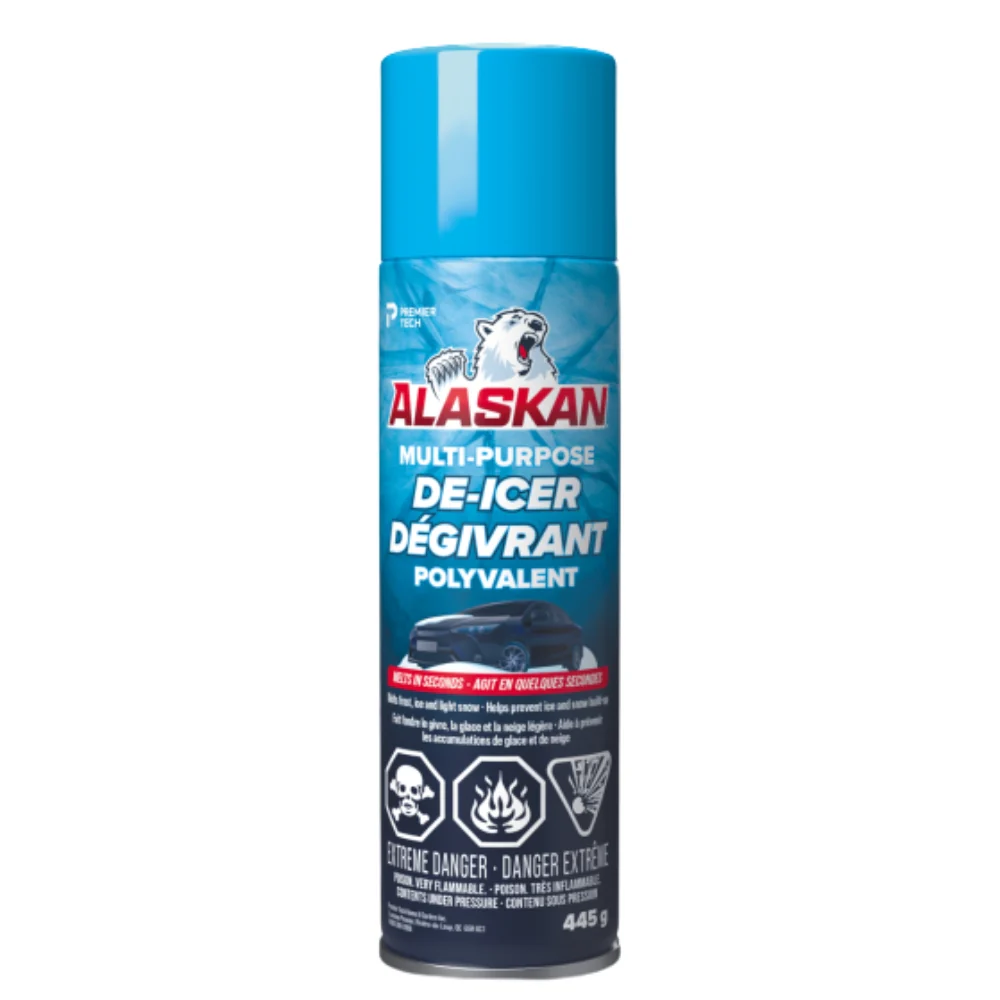 Alaskan - Dégivreur pour pare-brise, aérosol 445 g