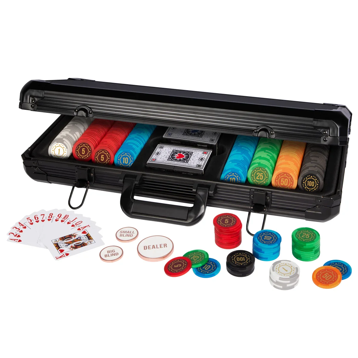 Ambassador - Le coffret de poker ultime, 400 jetons