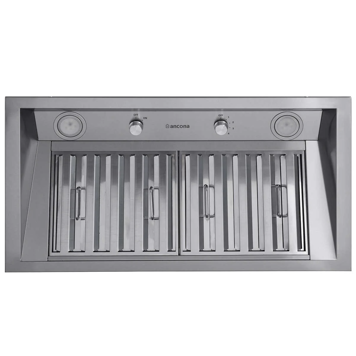 Ancona - Hotte de cuisinière à conduit en acier inoxydable, 600 CFM maximum - Image 3
