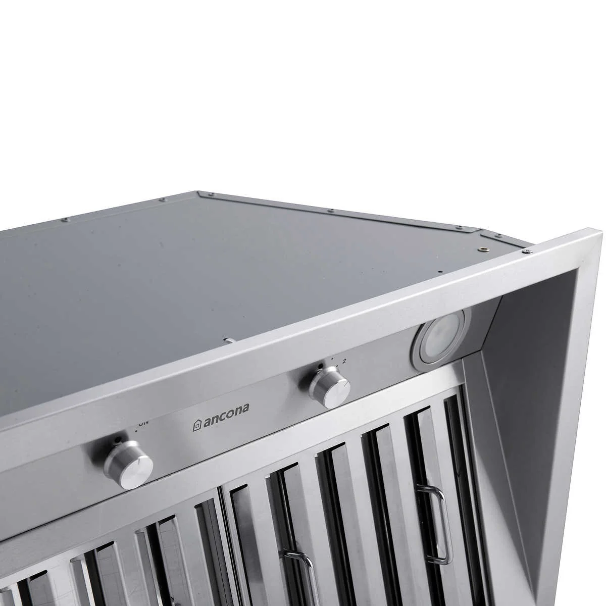 Ancona - Hotte de cuisinière à conduit en acier inoxydable, 600 CFM maximum - Image 7