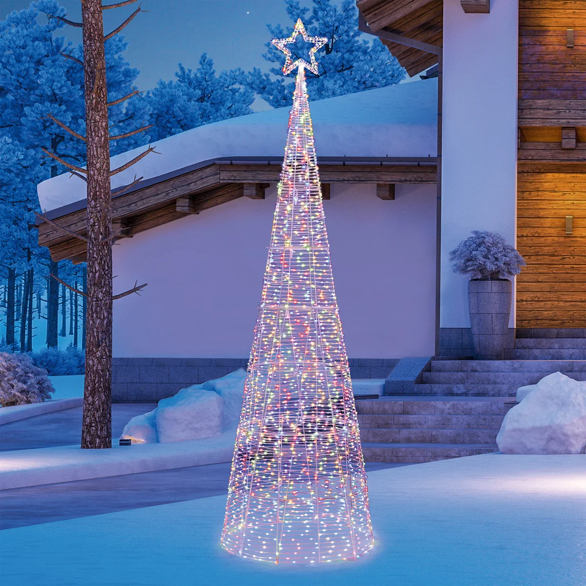 Arbre conique à DEL de 3,05 m (10 pi) - Image 2
