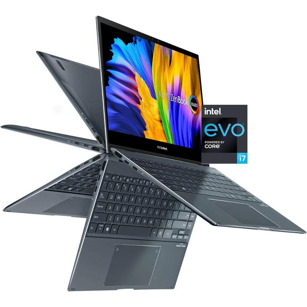 Asus - Ordinateur portable ZENBOOK 2-en-1 - 13,3″ UX363EA-CS71T-CB