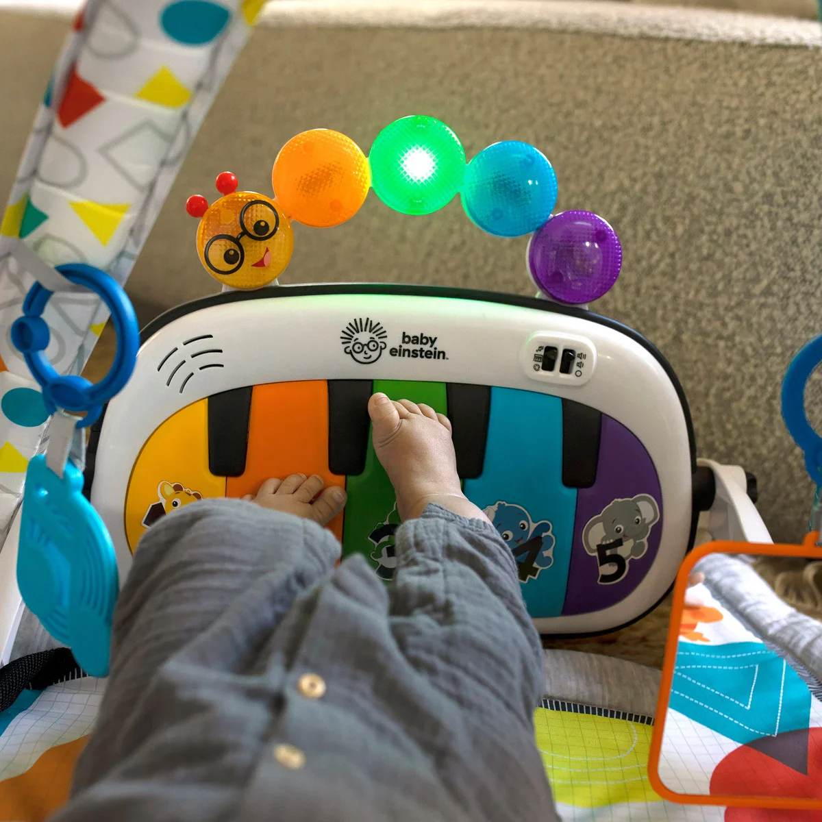 Baby Einstein - Tapis d'éveil et jouets nomades 5-en-1 - Image 4