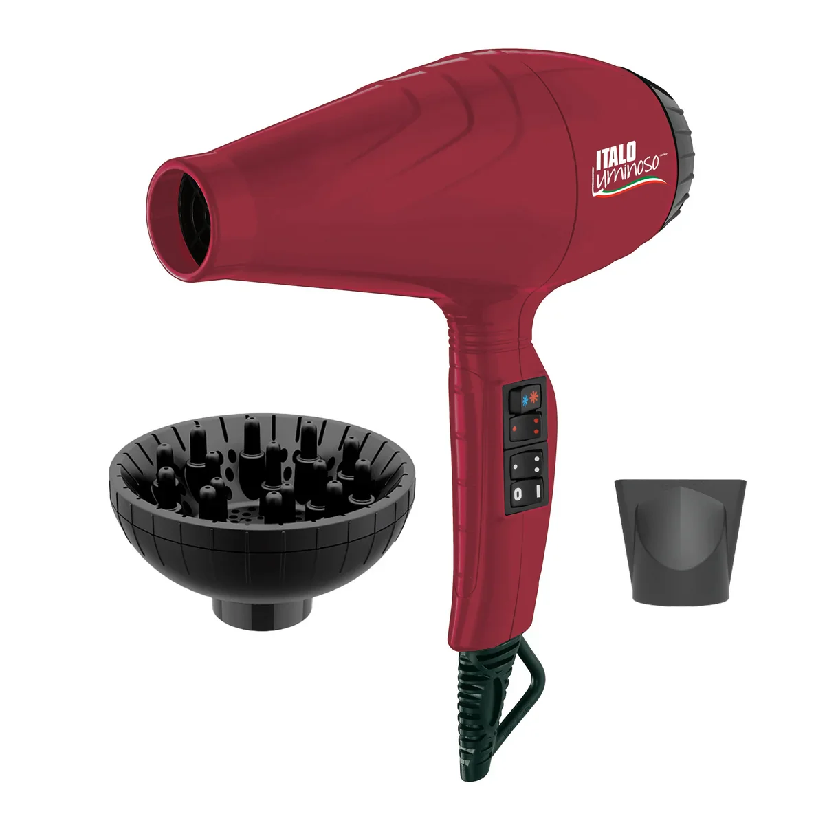 BaByliss - Sèche-cheveux, Luminoso noir PRO ITALO - Image 3