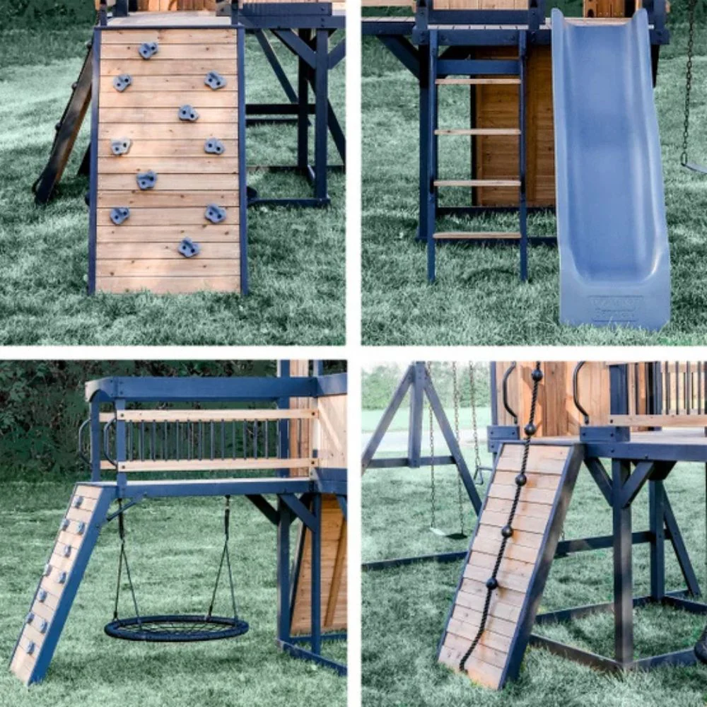 Backyard Discovery - Ensemble de balançoire tout cèdre de Timber Crossing - Image 2