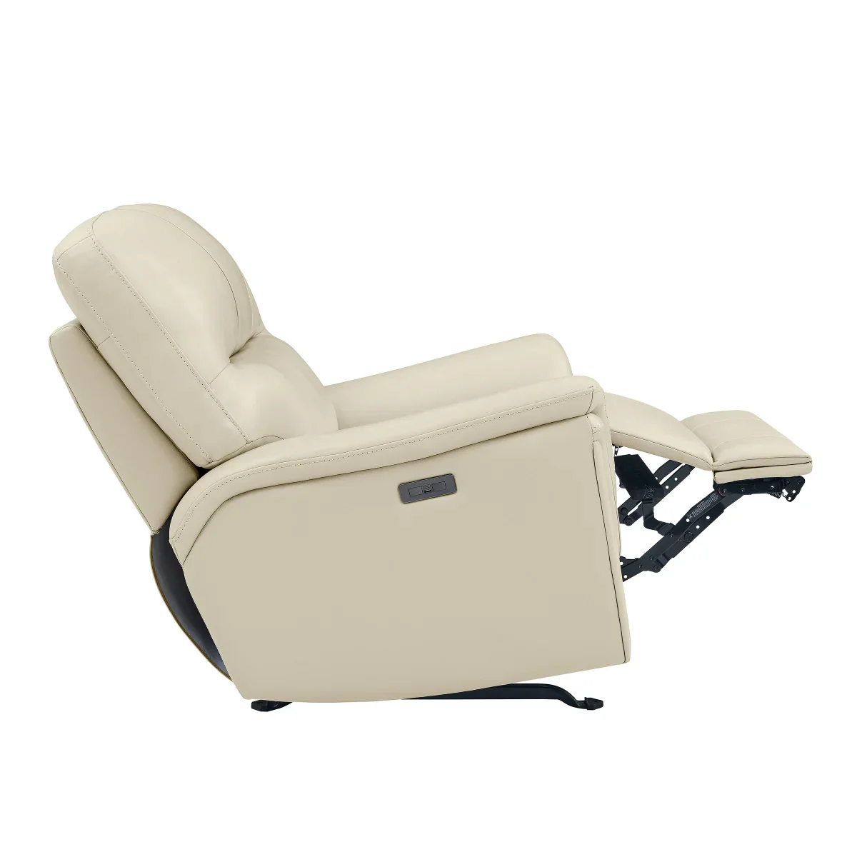 BarcaLounger - Fauteuil inclinable à bascule électrique en cuir pleine fleur - Image 6