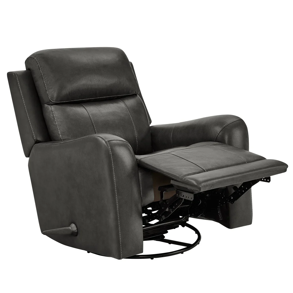 Barcalounger - Fauteuil inclinable pivotant en cuir - Image 7
