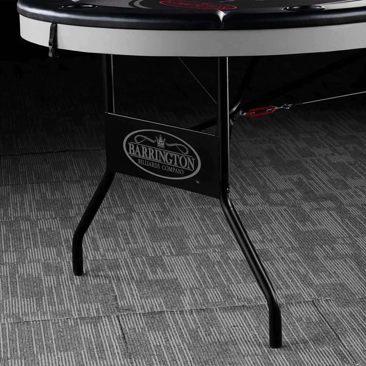 Barrington – Table de poker à 10 joueurs avec éclairage DEL - Image 6