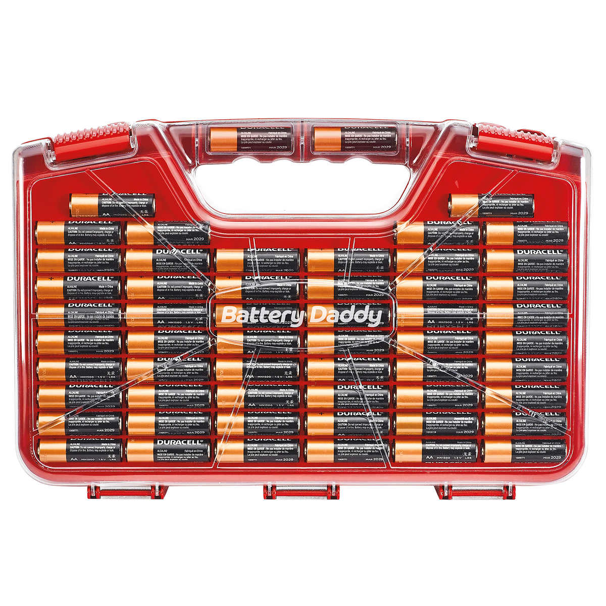 Battery Daddy - Ontel 180 Organiseur de batterie et étui de rangement - Image 3