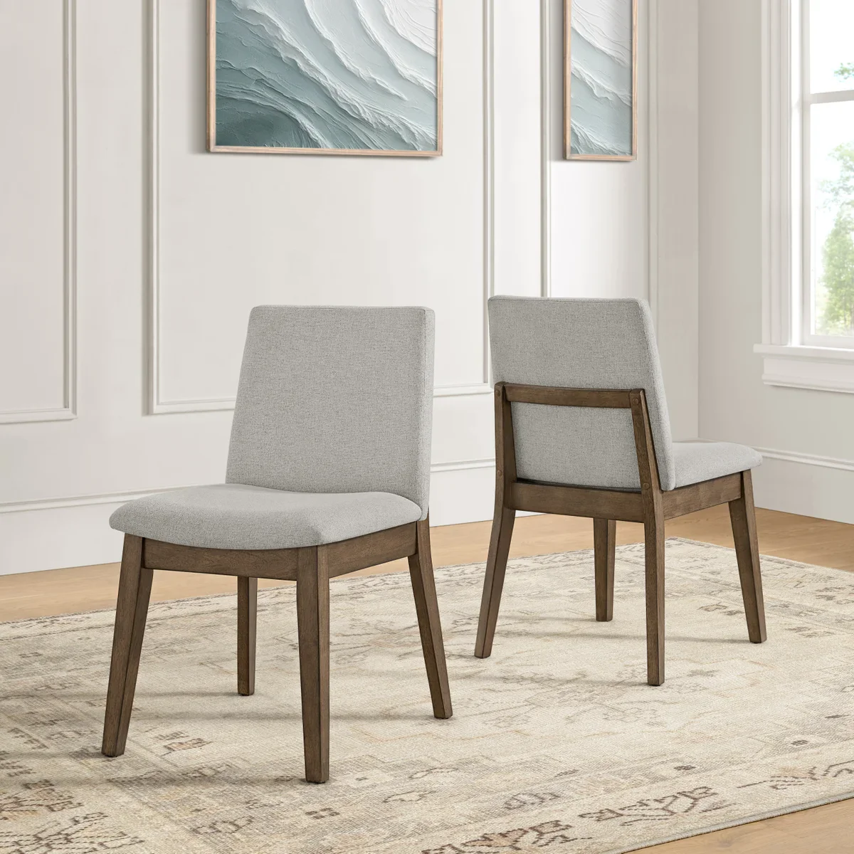 Bayside Furnishings - Chaise de salle à manger Leila, paquet de 2 - Image 3
