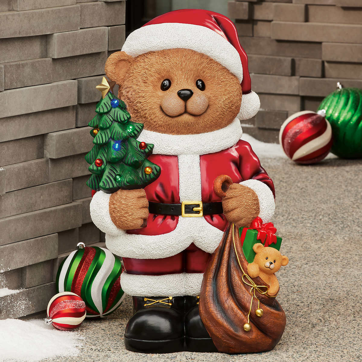 Bear Greeter avec arbre de Noël - Image 5