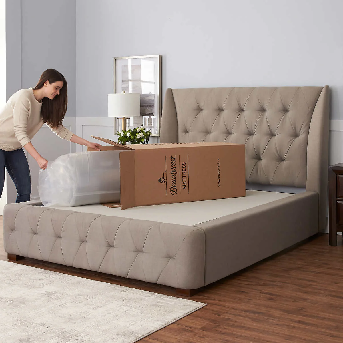 Beautyrest - Matelas 30,5 cm (12 po) en mousse mémoire infusé de gel - Image 5