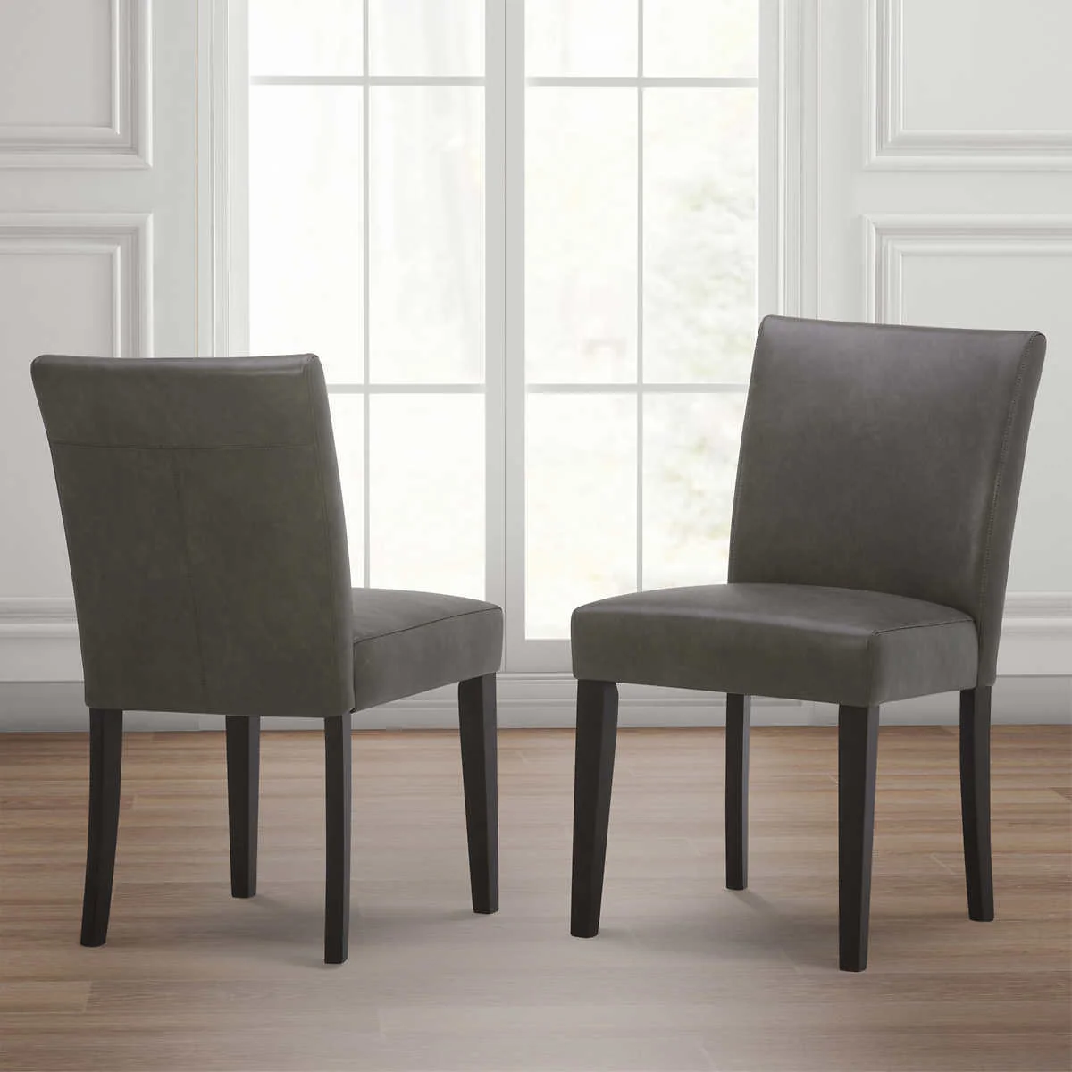 Beckett – Ensemble de 2 chaises de salle à manger contemporain - Image 7