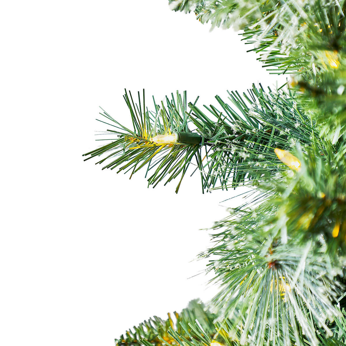 Bennington - Arbre de Noël artificiel Pencil EZ Connect bleu pré-éclairé de 7,5 pieds - Image 4