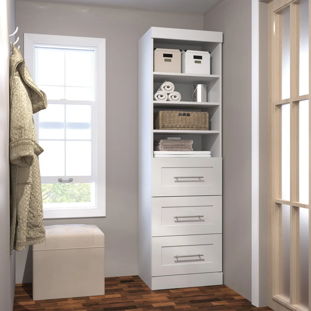 Bestar – Boutique – Unité de rangement de 63,5 cm (25 po) à tiroirs - Image 6