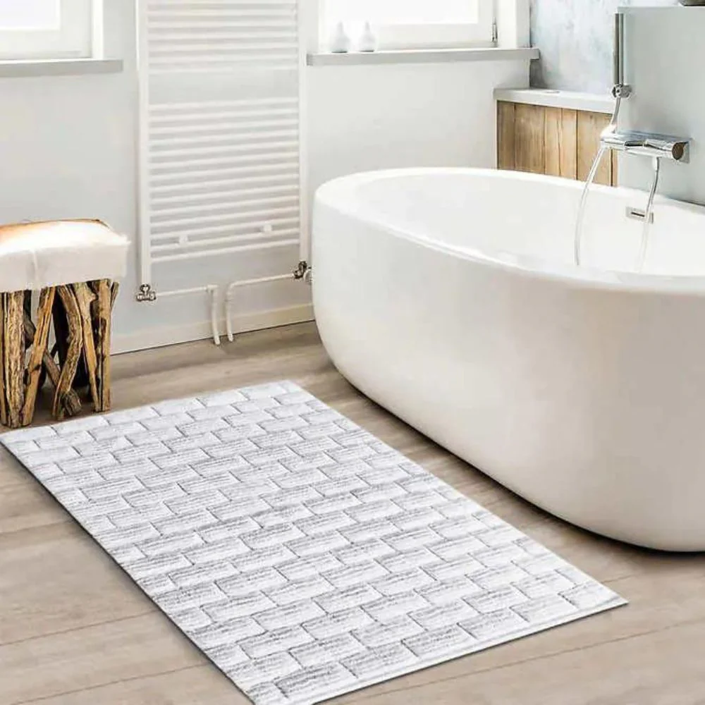 Blossom and Vines - Tapis de bain en coton - Image 3