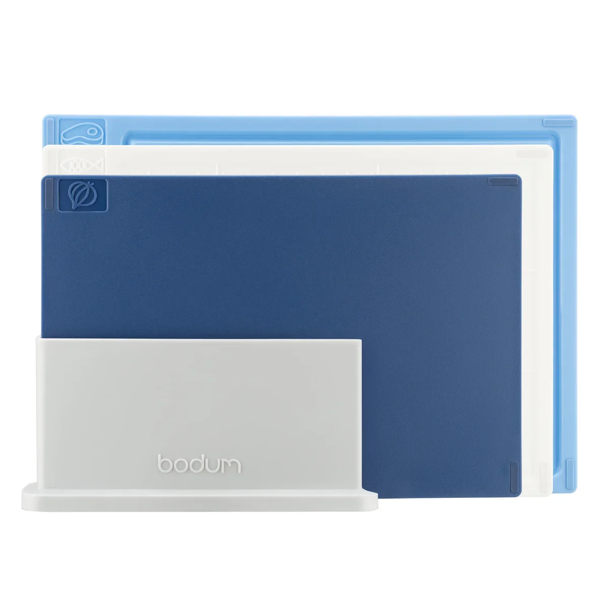 Bodum Bistro - Ensemble de planches à découper avec rangement, 3 pièces - Image 3