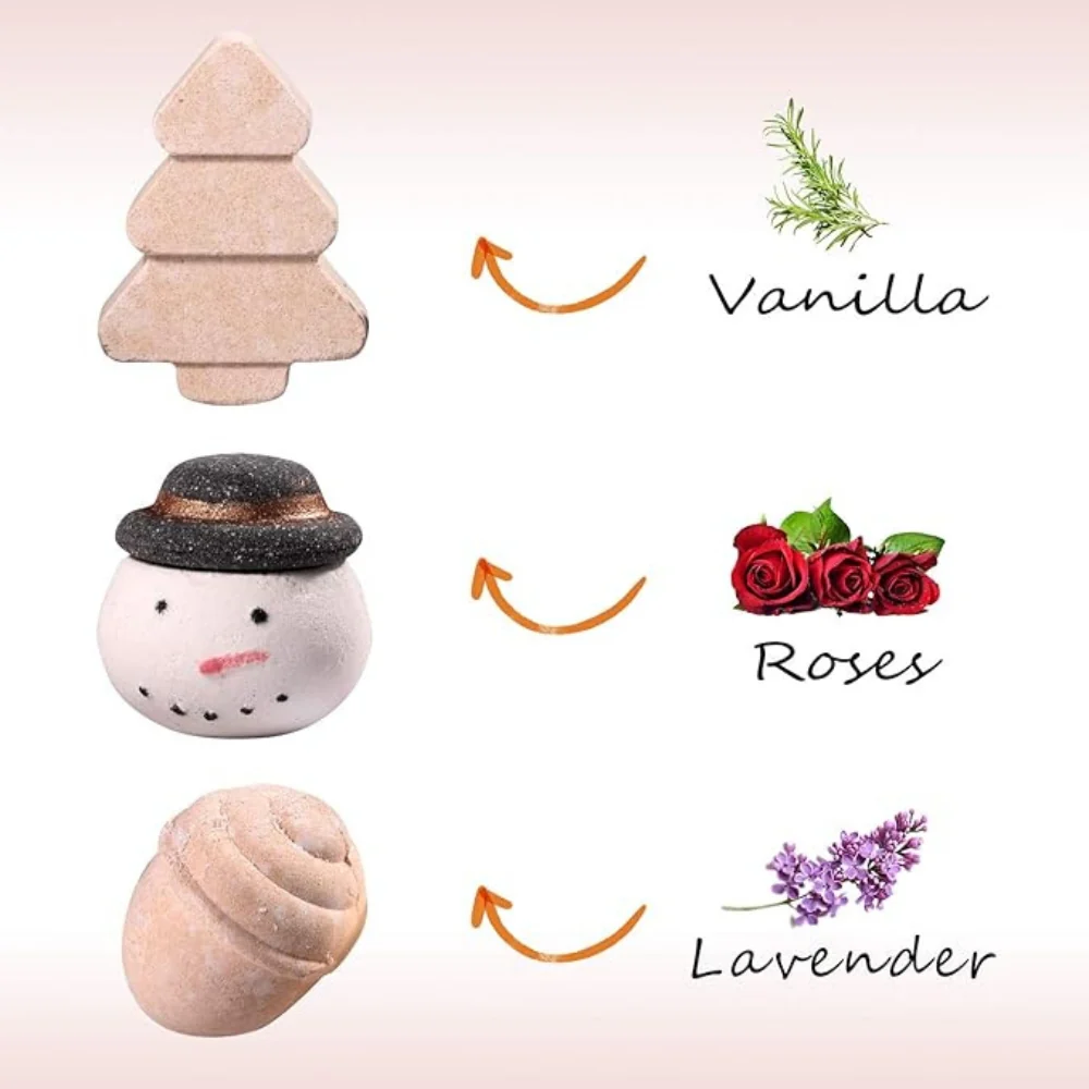 Body & Earth - Ensemble cadeau de 6 bombes de bain spa - Image 2