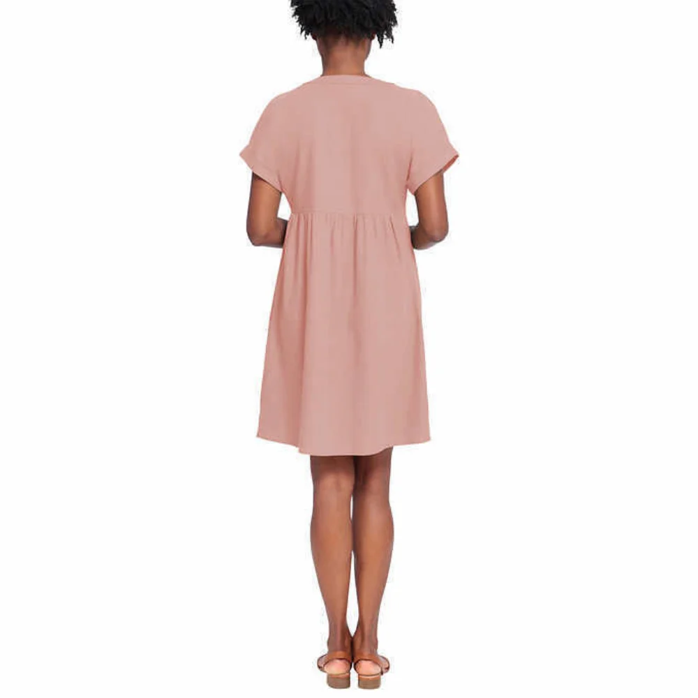 Briggs - Robe en lin mélangé - Image 6