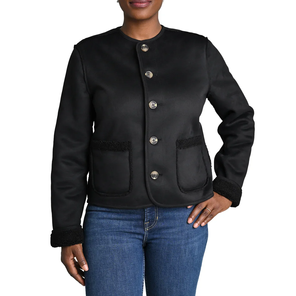 Briggs - Veste sherpa réversible - Image 3