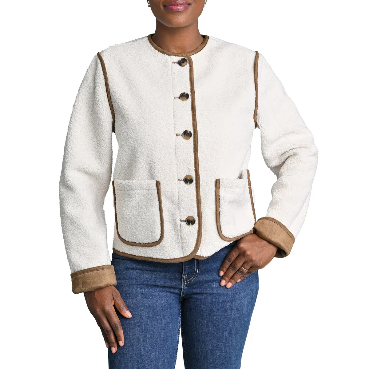 Briggs - Veste sherpa réversible - Image 5