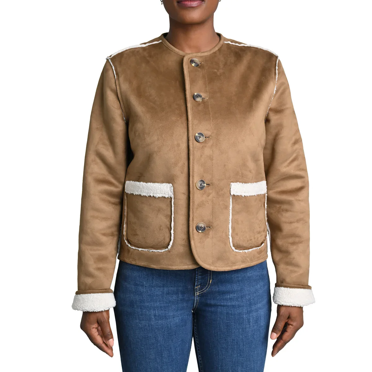 Briggs - Veste sherpa réversible - Image 7