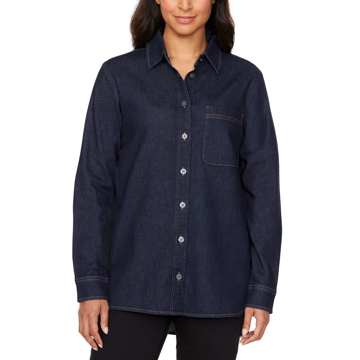 Buffalo - Chemisier en denim extensible - Image 3