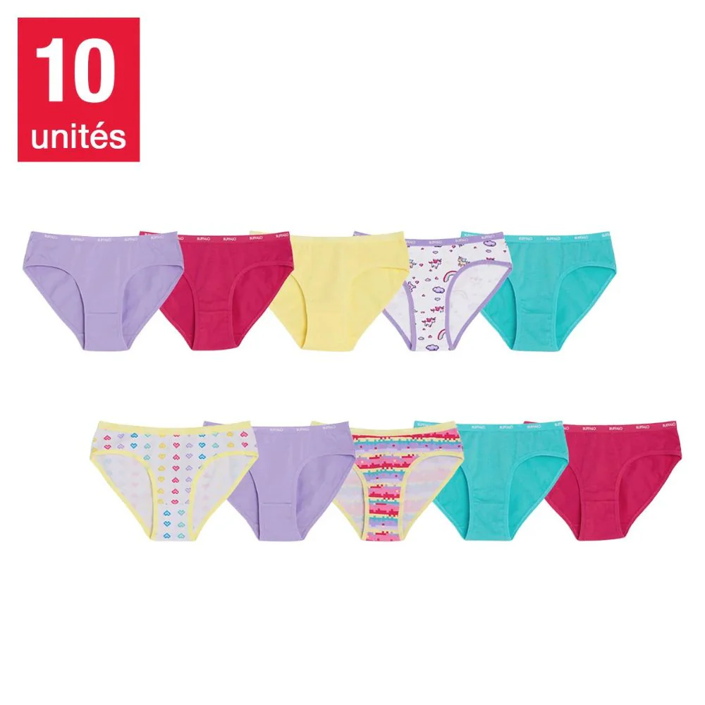 Buffalo - Culottes Bikini , paquet de 10