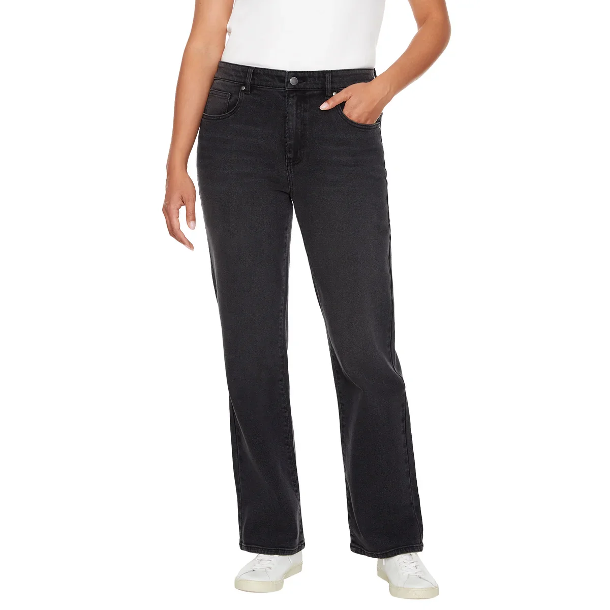 Buffalo - Jeans taille haute Ă jambe large - Image 3