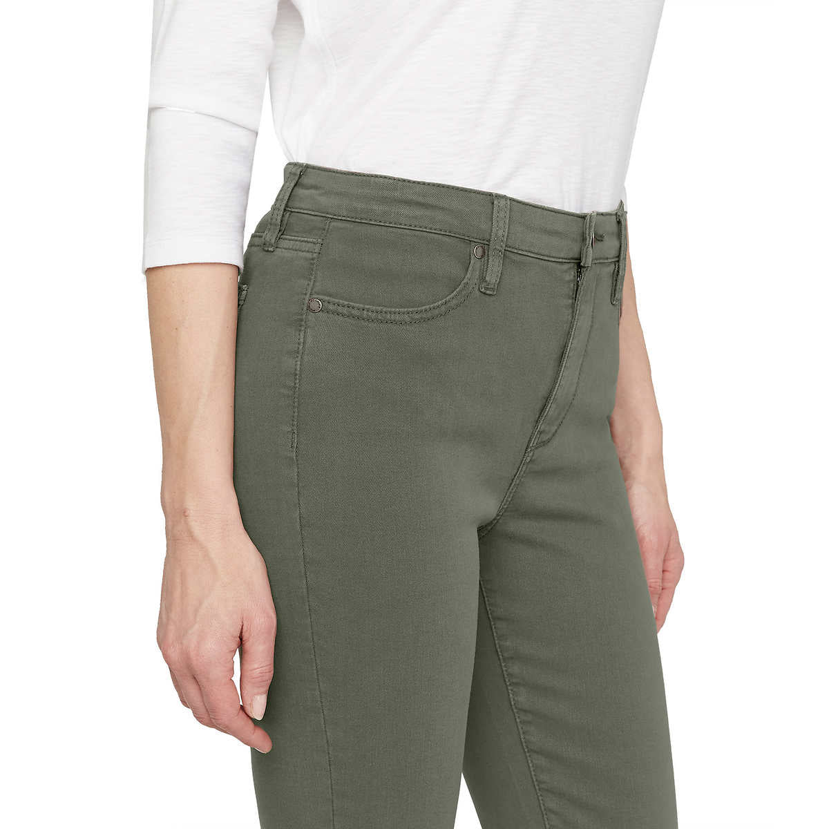 Buffalo - Pantalon à taille haute à jambe ajustée - Image 15