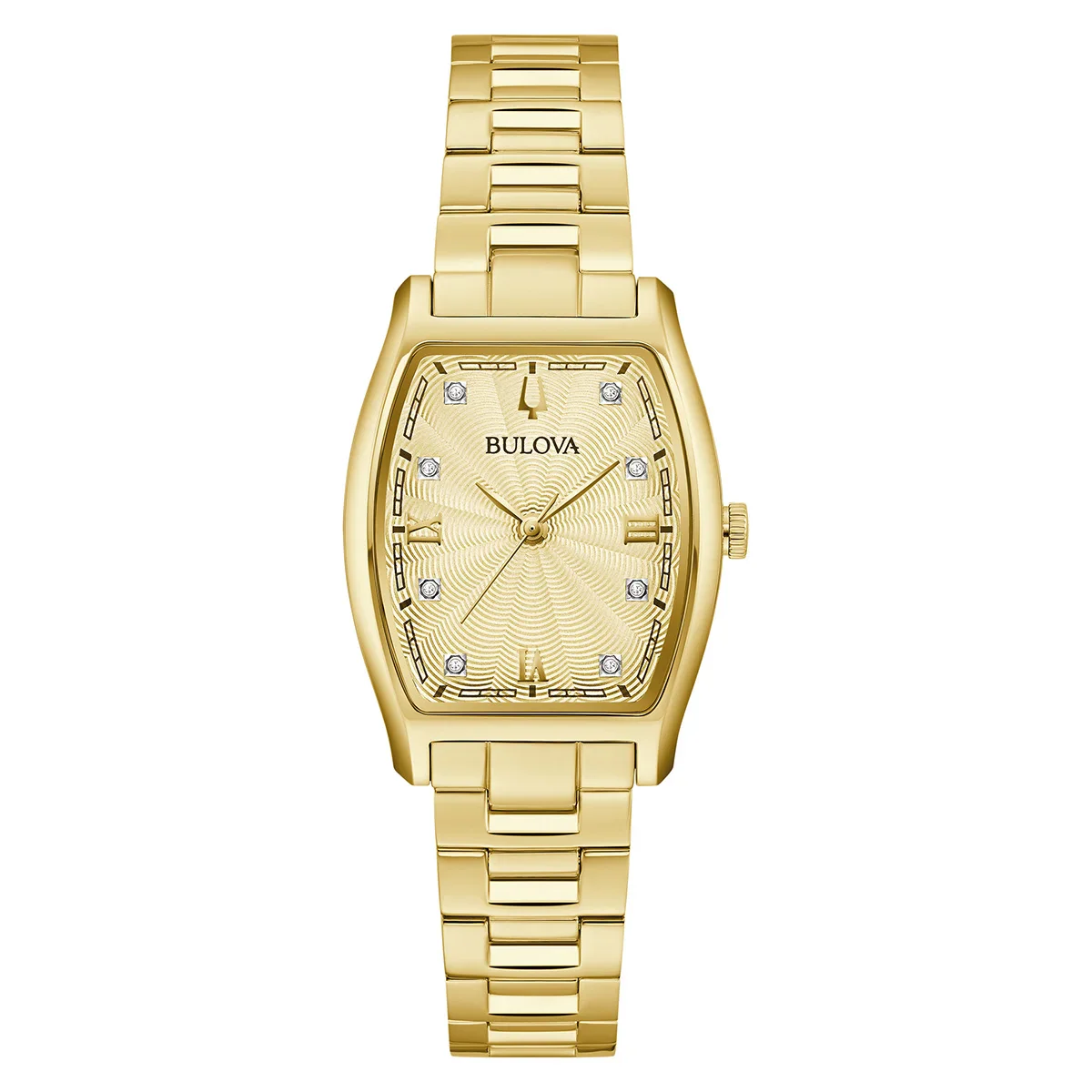 Bulova - Montre pour femme Ă cadran champagne - 97P160