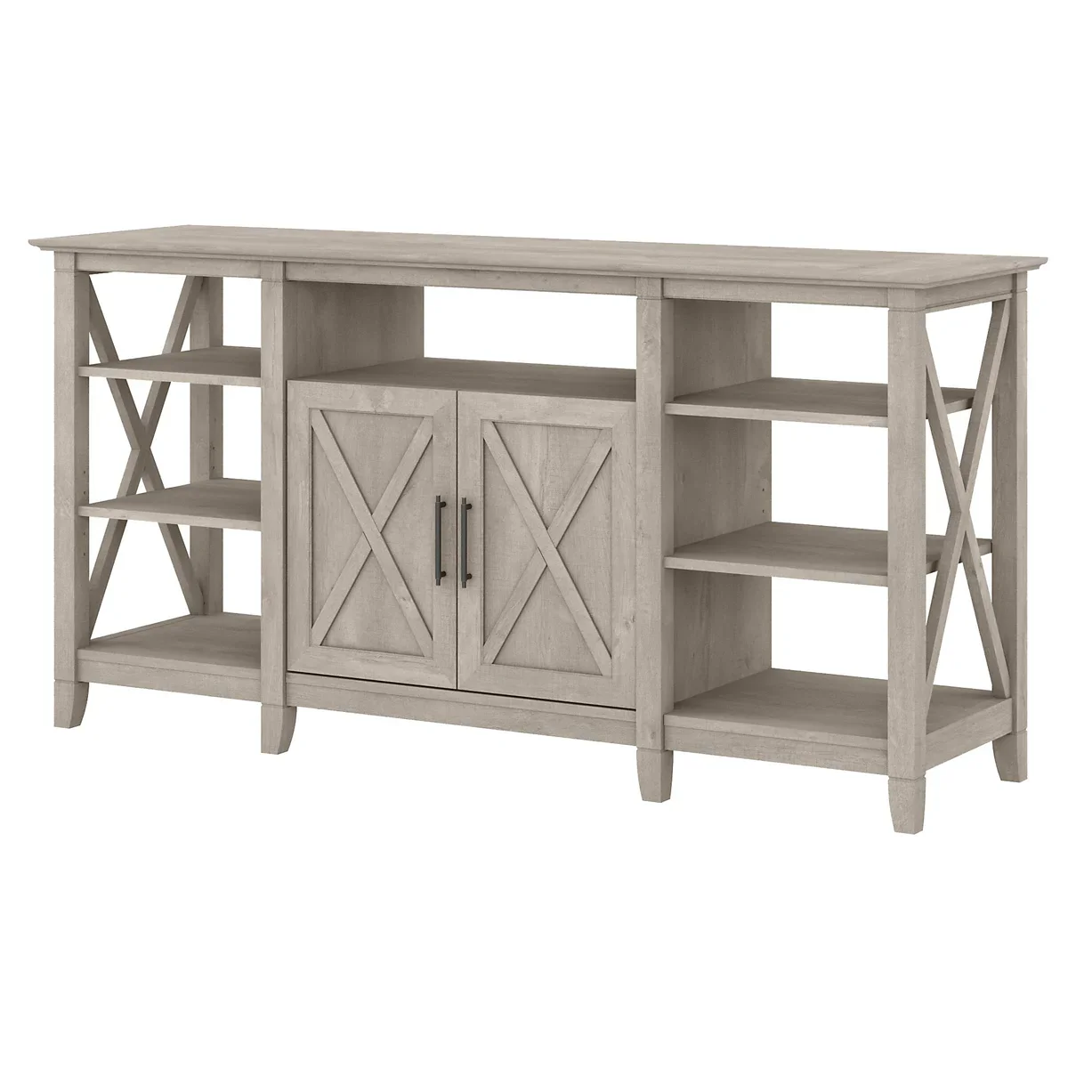 Bush Furniture - Meuble TV haut contemporain Key West 152,4 cm (60 po)