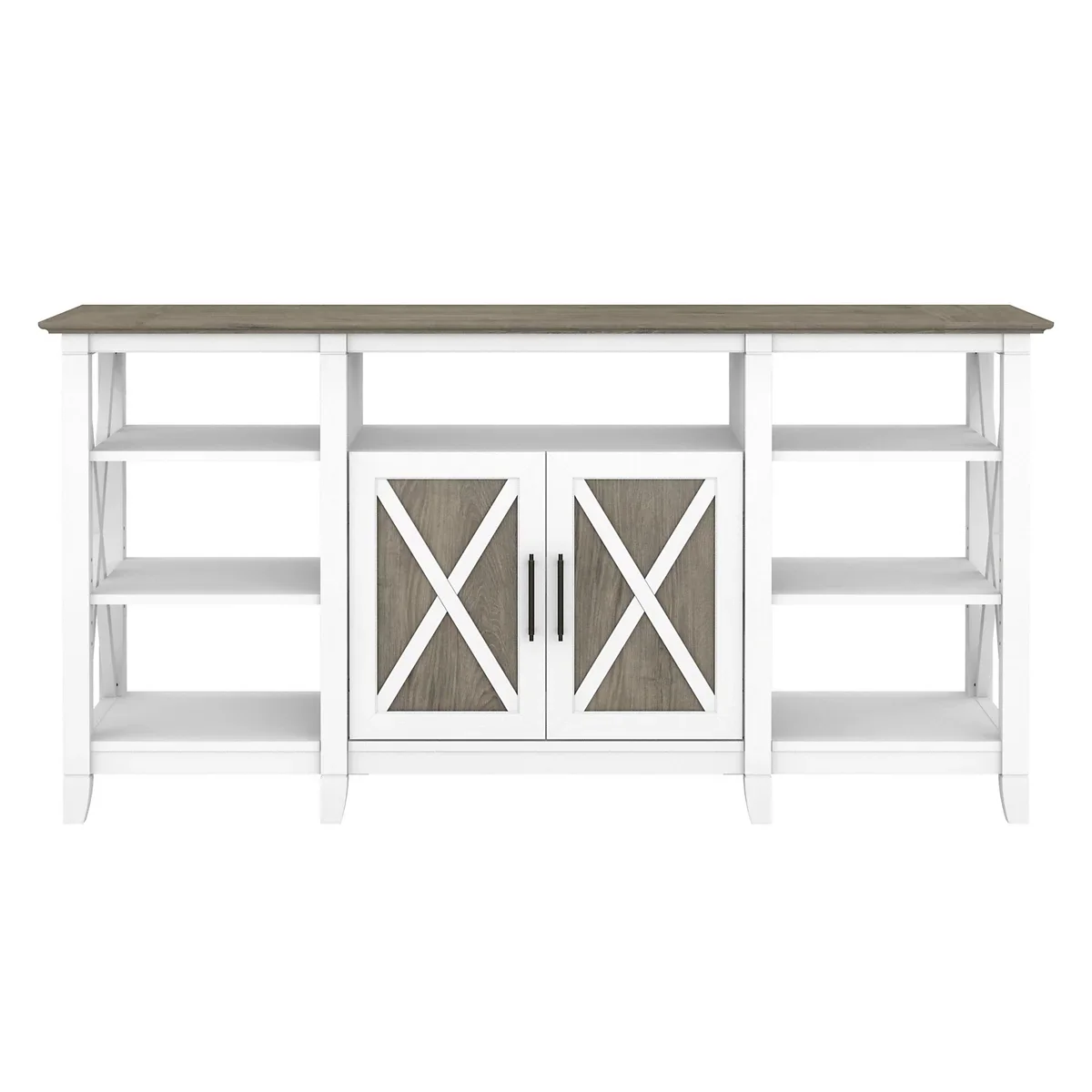 Bush Furniture - Meuble TV haut contemporain Key West 152,4 cm (60 po) - Image 6
