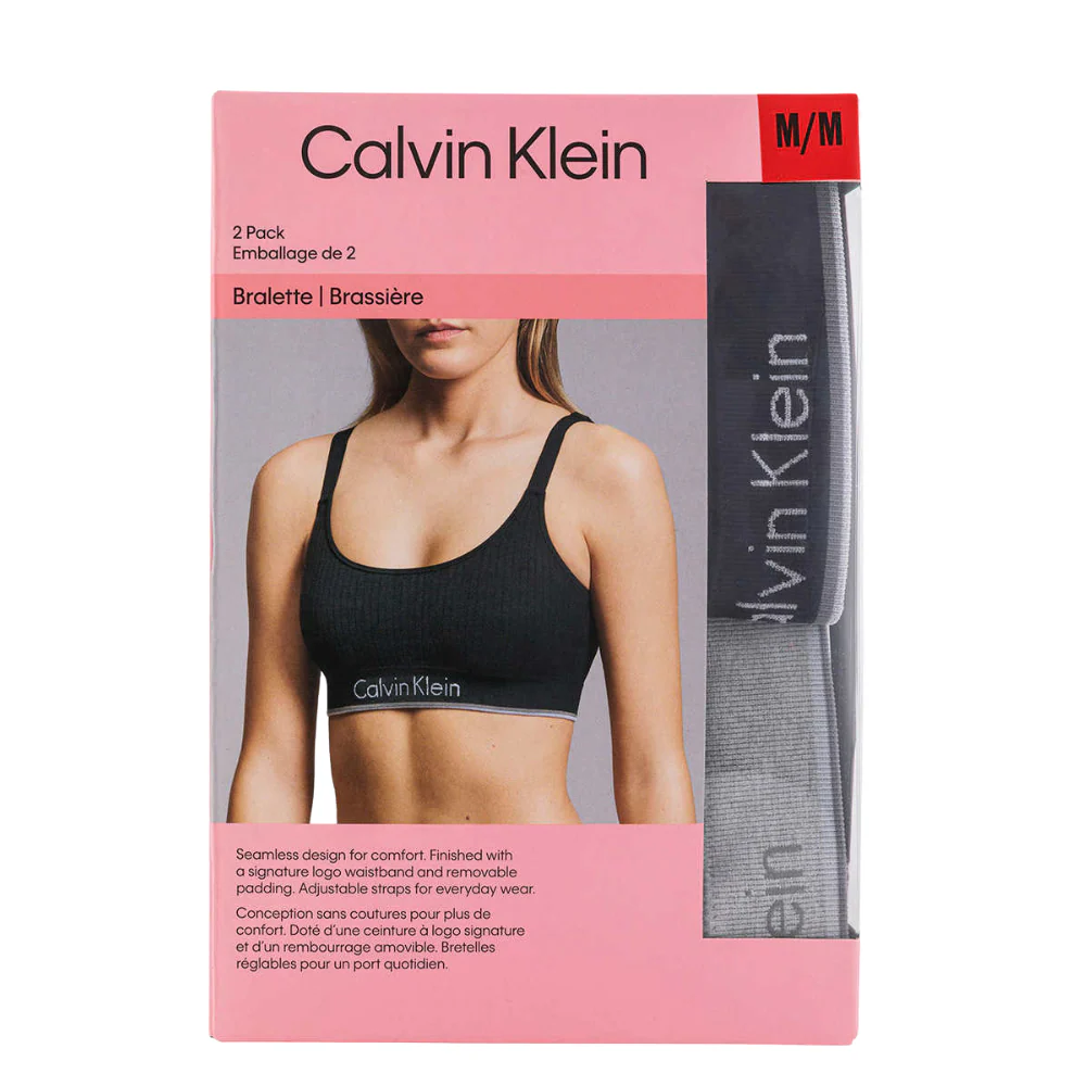 Calvin Klein - Bralettes, paquet de 2 - Image 4
