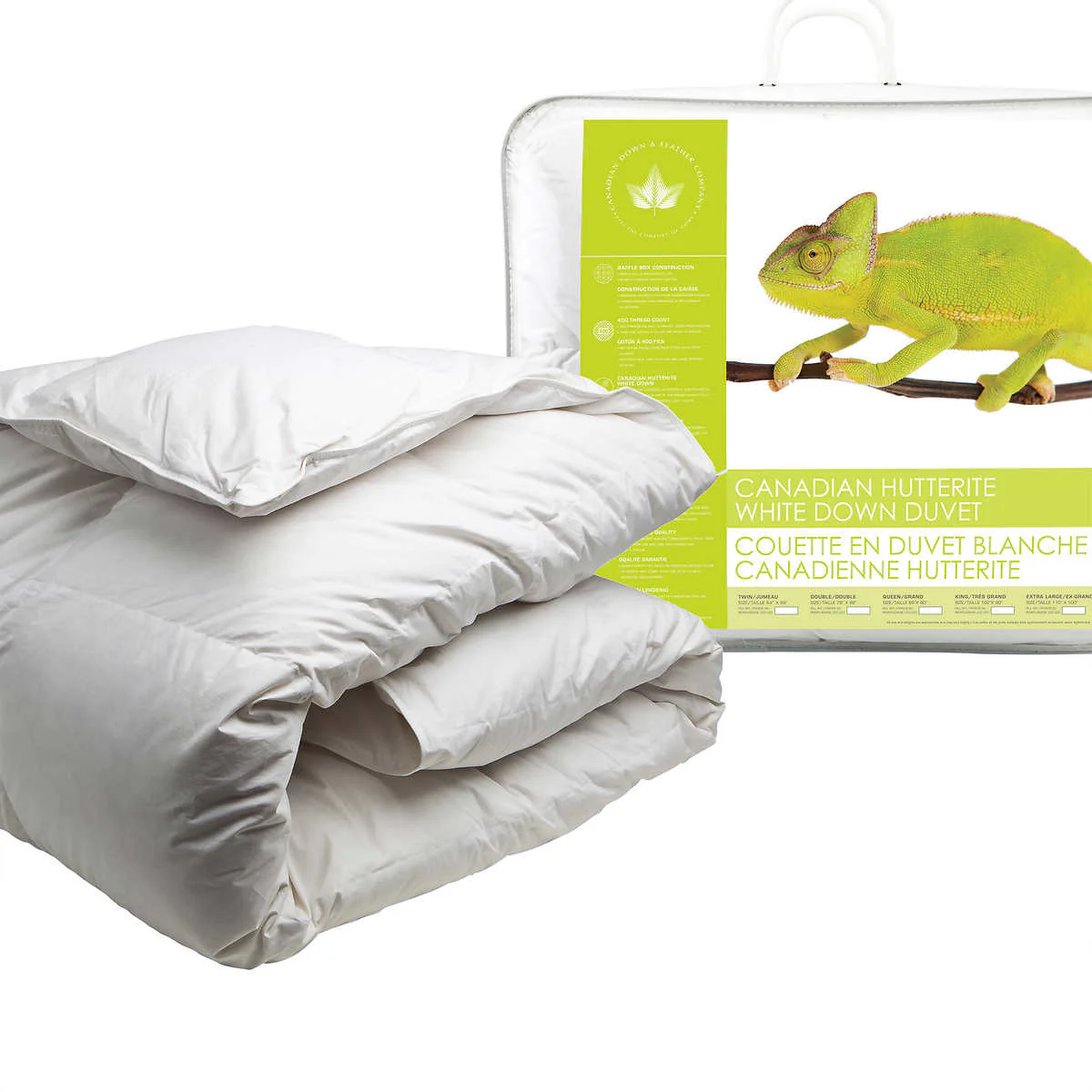 Canadian Down & Feather Company - Couette en duvet de canard blanc - Image 3