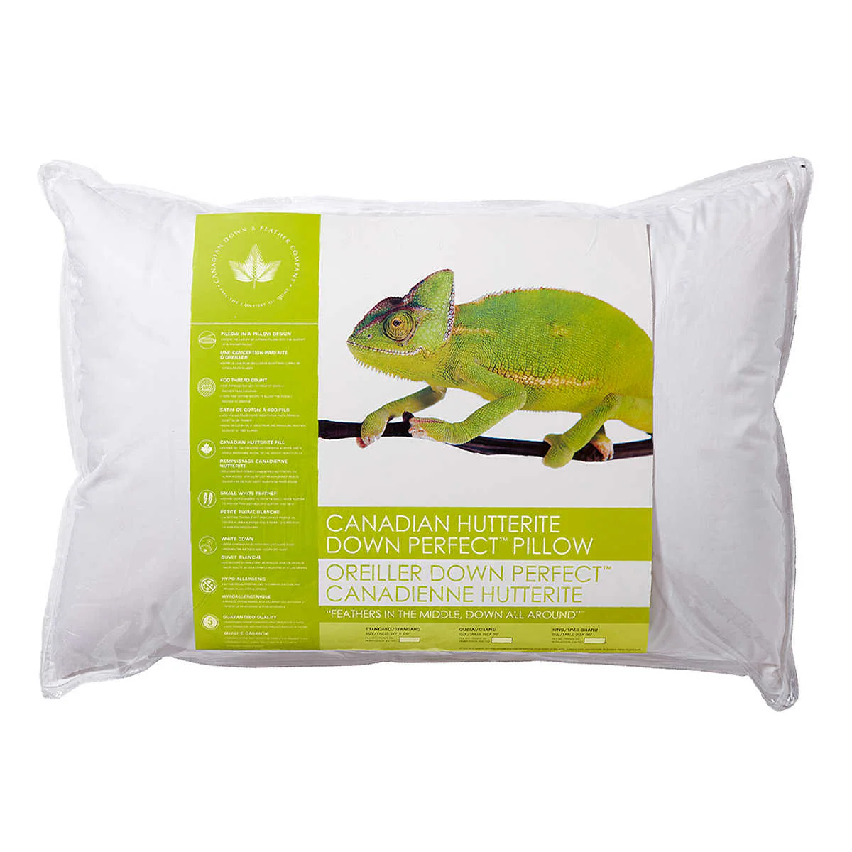 Canadian Down & Feather Company - Oreiller Down Perfect en duvet Huttérite - Image 3