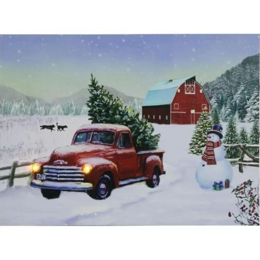 Casa Décor - Art mural en toile à DEL (16 X 12) - Image 2