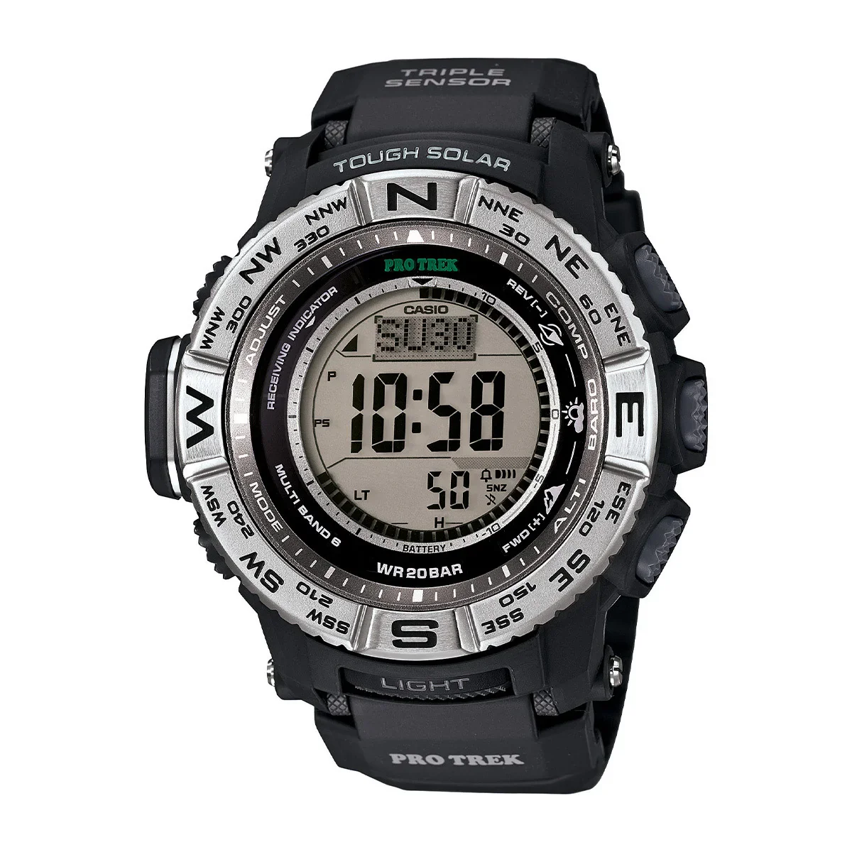 Casio - Montre homme PRO TREK à triple capteur - PRW-3500-1