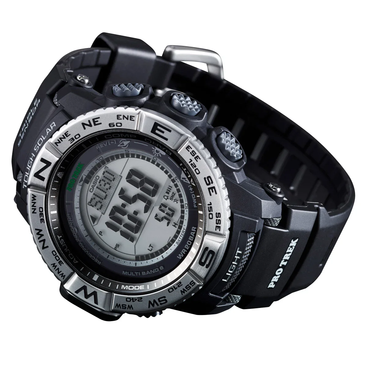 Casio - Montre homme PRO TREK à triple capteur - PRW-3500-1 - Image 3