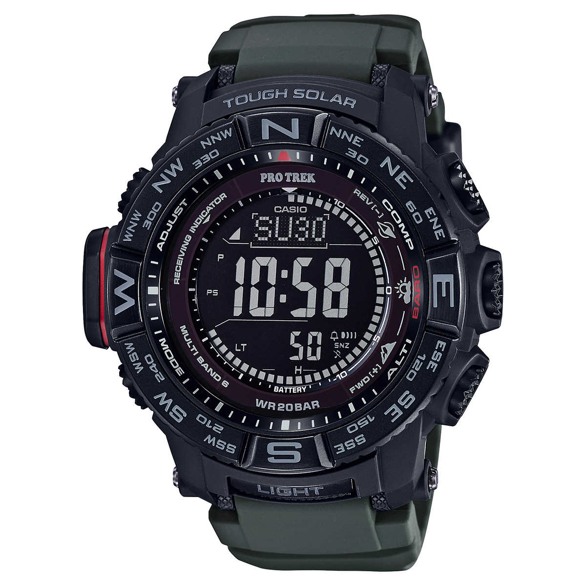 Casio - Montre Pro Trek à énergie solaire