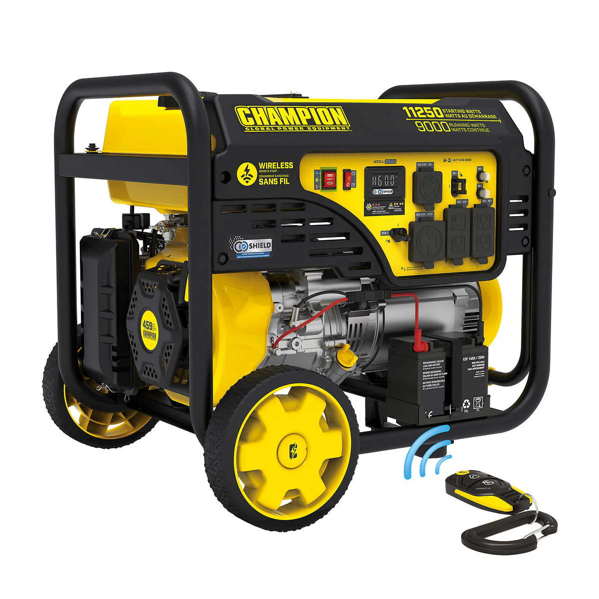 Champion - Génératrice portable à gaz de 11 250 watts avec démarrage à distance