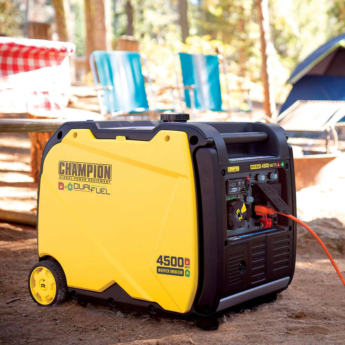 Champion - Génératrice de 4 500 watts BICARBURANT avec démarrage électrique - Image 7