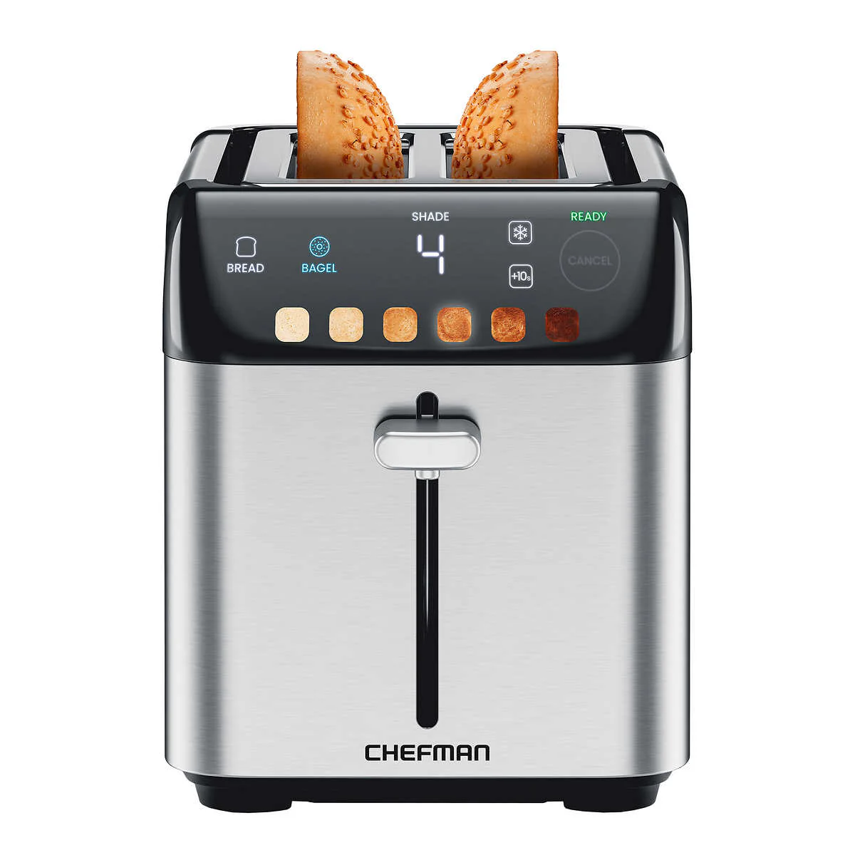 Chefman - Grille-pain numérique à 2 tranches Smart Touch - Image 2