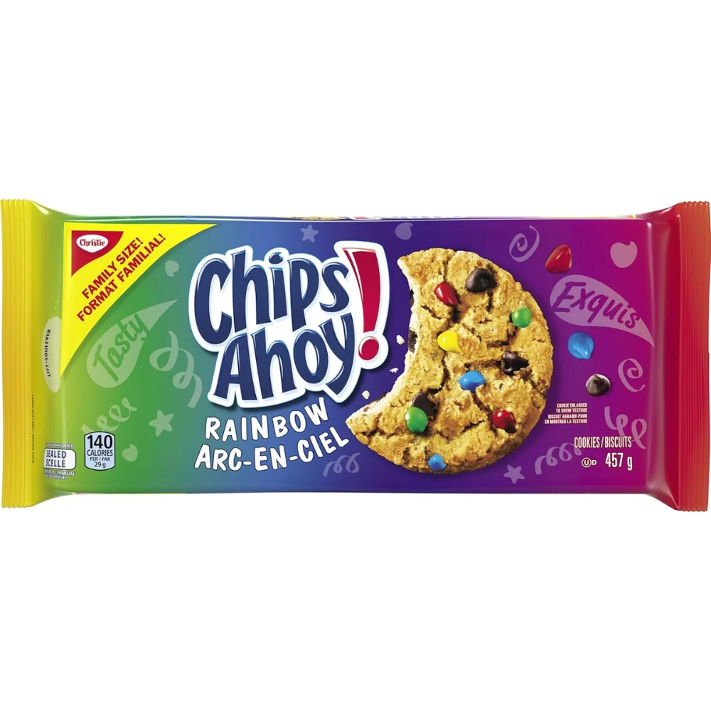 Chips Ahoy! - Biscuits arc-en-ciel, format familial