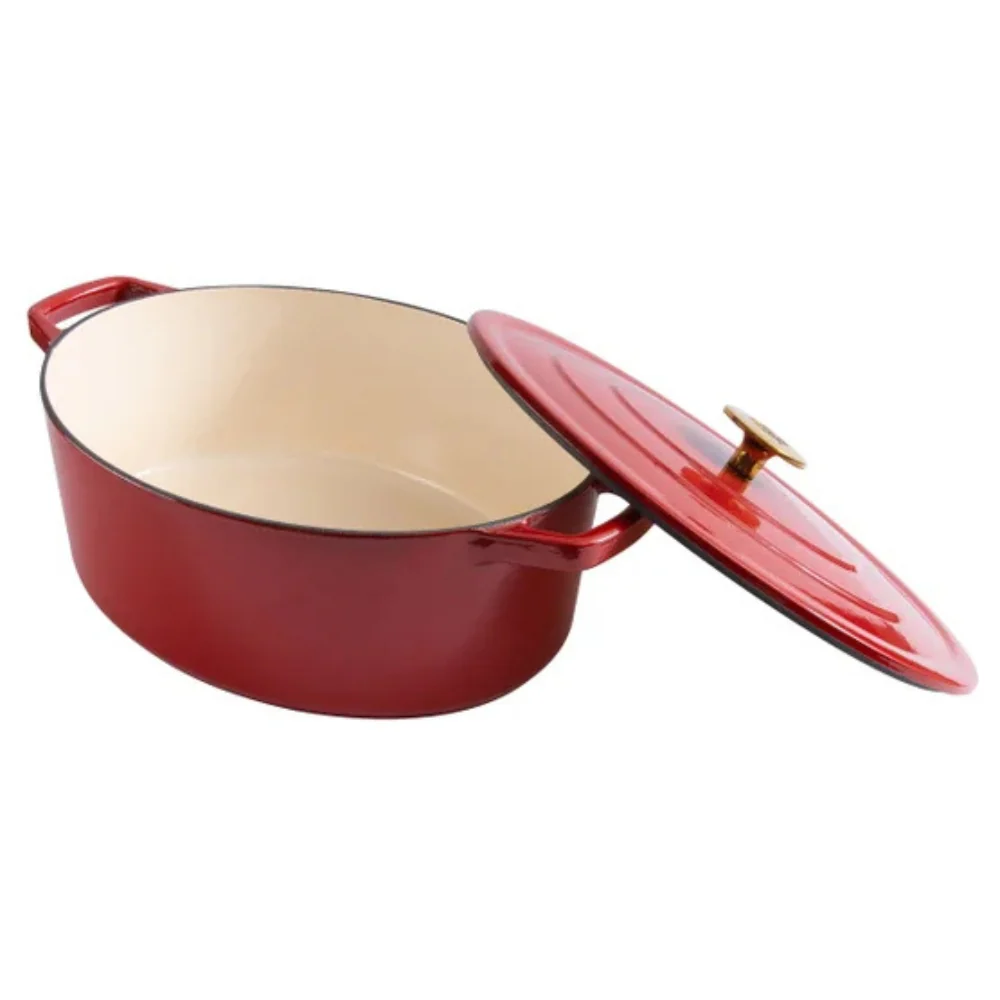 Chuck Hughes - Cocotte ovale en fonte, 5,2 L - Image 10