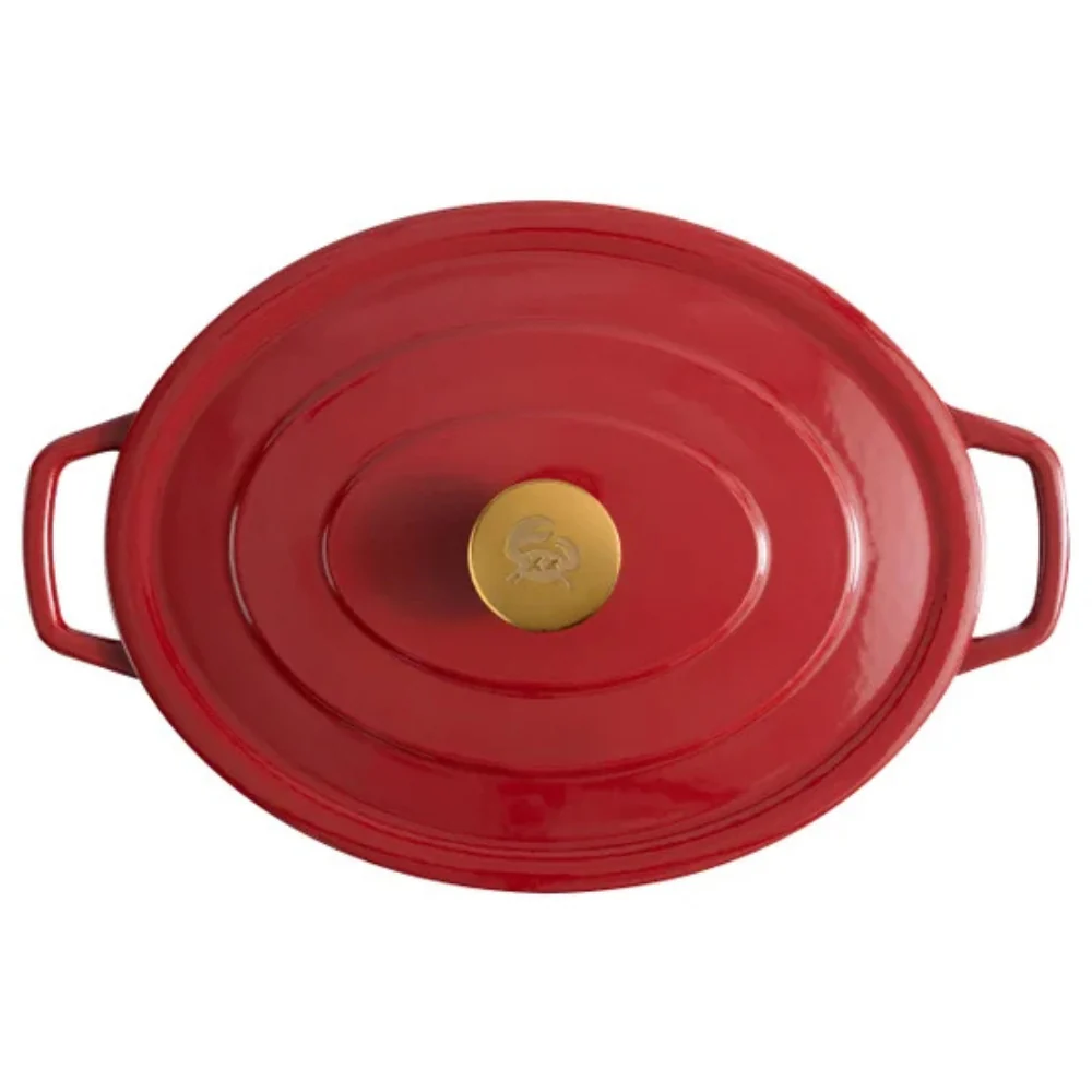Chuck Hughes - Cocotte ovale en fonte, 5,2 L - Image 12
